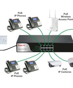 DrayTek PoE VigorSwitch P1090-8 Port Gigabit