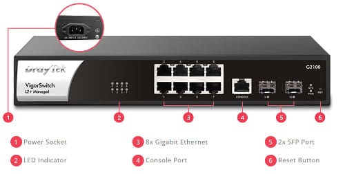 Draytek VigorSwitch G2100